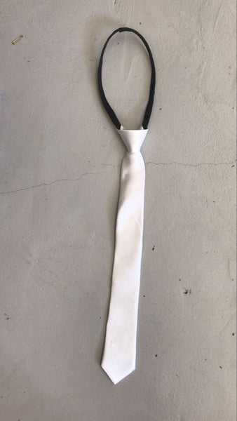 2nd Hand Kids Show Tie/ White