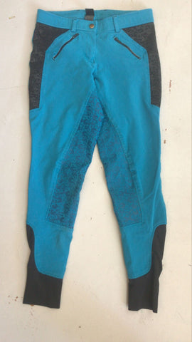 2nd Hand Silicon Breeches/ Turquoise/ 34
