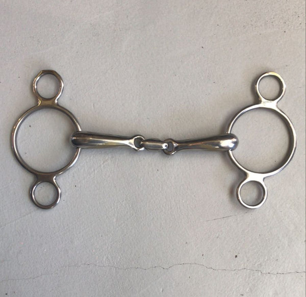 2nd Hand Elliptical Link Portuguese Gag/ 6"