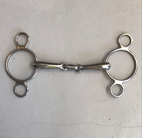 2nd Hand Elliptical Link Portuguese Gag/ 6"