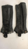 2nd Hand Equileisure Suede Chaps/ XXS Short/ Black