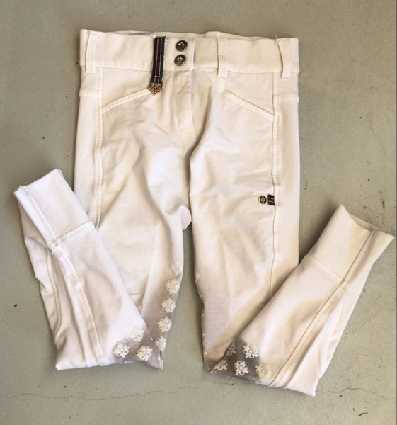 2nd Hand Espoir Breeches/ Half Silicon/ White/ 28