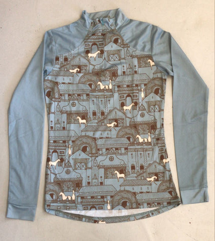 2nd Hand Espoir Baselayer/ Horse & Barn Airforce Blue/ XS