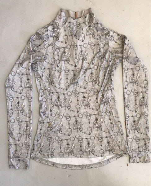 2nd Hand Espoir Baselayer/ Bits & Stirrups/ Grey/ XS