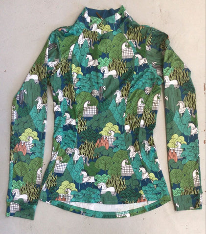 2nd Hand Espoir Baselayer/ Plaited Mane/ Greens/ XS