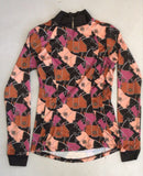 2nd Hand Espoir Baselayer/ Horse in Rug/ Pink, Rust & Black/ XS