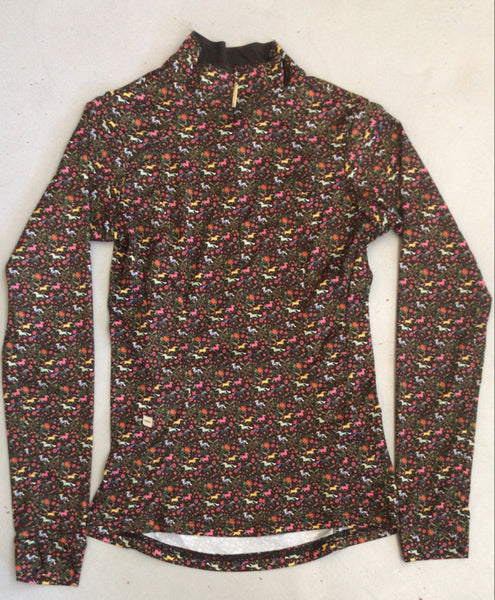 2nd Hand Espoir Baselayer/ Mini Horses & Flowers/ Multi/ XS