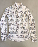 2nd Hand Espoir Baselayer/ Horse & Rider/ White/ XS