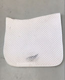 2nd Hand Waldhausen Dressage Saddlepad/ White/ Full