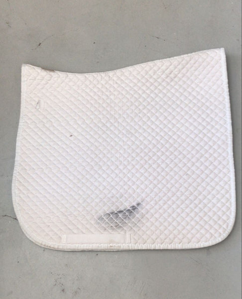 2nd Hand Waldhausen Dressage Saddlepad/ White/ Full