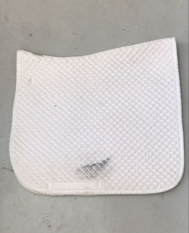 2nd Hand Waldhausen Dressage Saddlepad/ White/ Full
