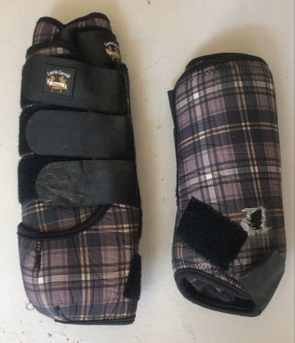 2nd Hand Laura Garrelli Dressage Boot set/ Checkered/ Full