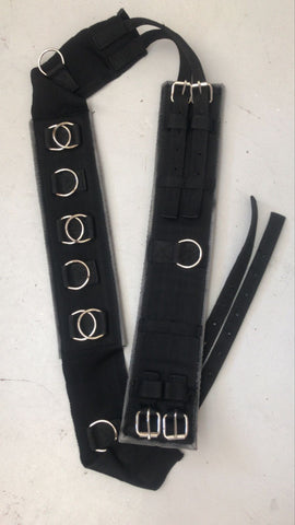 2nd Hand Lunging Surcingle/ Black/ Full