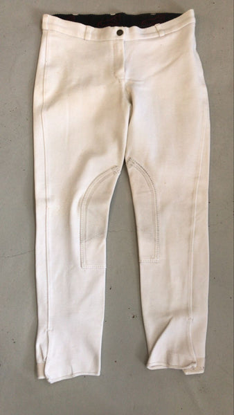 2nd Hand Equileisure cotton Breeches/ White/ 36