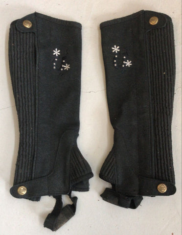 2nd Hand Kids Amara Chaps/ Black/ 10yrs