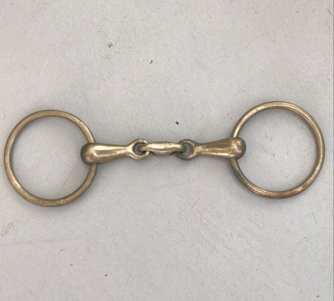 2nd Hand Loose ring Elliptical Link Snaffle/ 4"