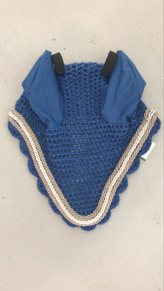 2nd Hand Horze Ear Veil/ Royal Blue/ Pony