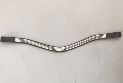 2nd Hand Diamante Browband/ Brown/ Full