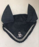 2nd Hand Imperial Riding Ear Veil/ Navy/ Full
