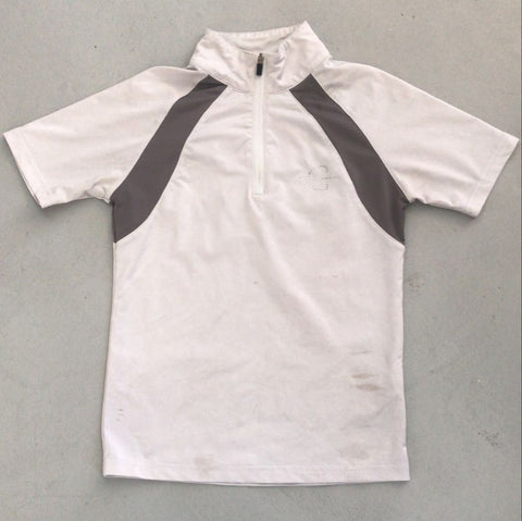 2nd Hand Cavalliero Show Shirt/ White/ 10yrs