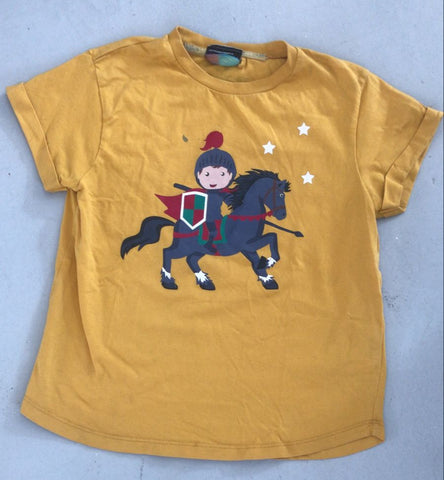 2nd Hand Tikaboo T-Shirt/ Yellow/ 5 - 6 yrs