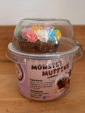 Neigh and Nicker Monster Muffins - with Frosting (2pc)