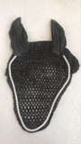 2nd HandEar Veil/ Dark Grey w Silver/ Full
