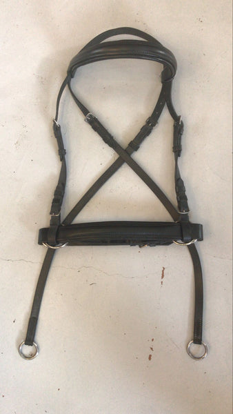 2nd Hand Bitless Bridle/ Black/ Full