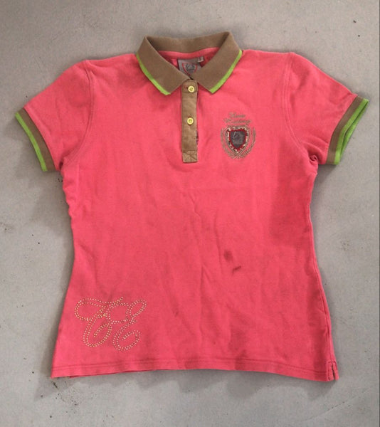 2nd Hand Tattini Polo Shirt/ Pink/ Small