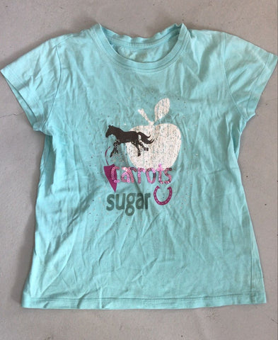 2nd Ariat T-Shirt/ Blue & Print/ XXS