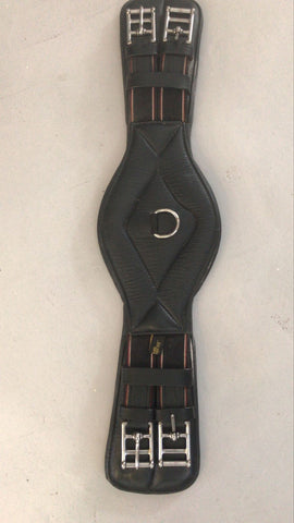 2nd Hand Kavalade Leather Dressage Girth/ Black/ 55cm