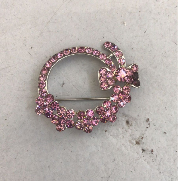 2nd Hand Stock Pin/ Pink