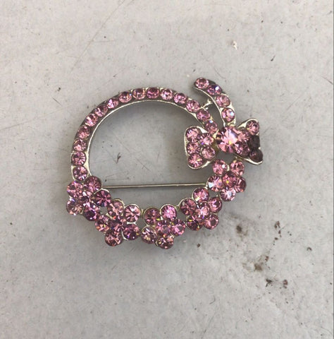 2nd Hand Stock Pin/ Pink