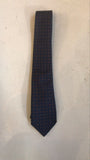 2nd Hand Tie/ Navy & Orange