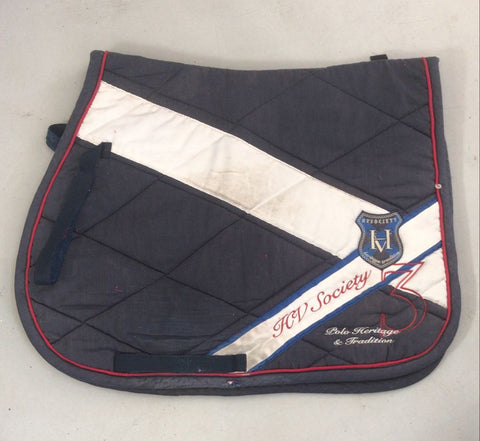 2nd Hand HV Polo Saddlepad/ Navy/ Full