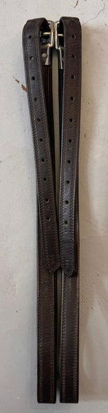 2nd Hand Stirrup Leathers/ Brown/ 145cm