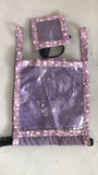 2nd Hand Number Bib and Medical Card Holder/ Purple