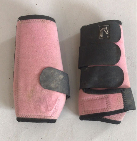 2nd Hand Equisport Medicine Boots/ Pink/ Small (1)