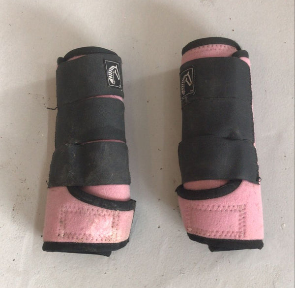 2nd Hand Equisport Medicine Boots/ Pink/ Small (2)