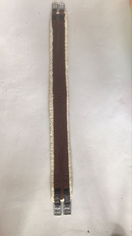 2nd Hand Faux Fur Girth/ Brown/ 120cm