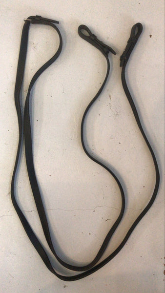 2nd Hand Leather Reins/ Black/ Full