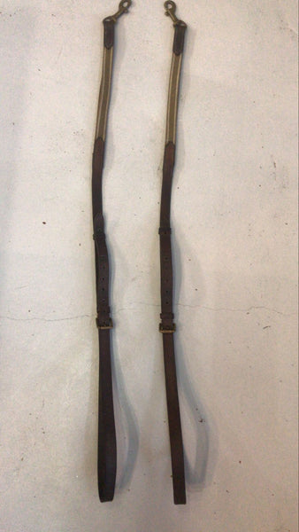 2nd Hand Elasticated Side Reins/ Brown