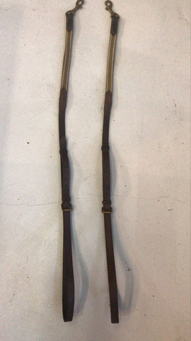 2nd Hand Elasticated Side Reins/ Brown