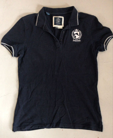 2nd Hand Requisite Polo Shirt/ Navy/ Large