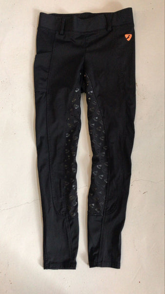 2nd Hand Aubrion Tights/ Black/ 7 - 8 yrs