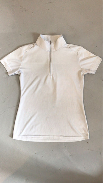 2nd Hand Harrys Horse Show Shirt/ White/ Small