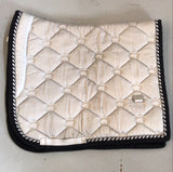 2nd Hand PS of Sweden Dressage Saddlepad/ White/ Full