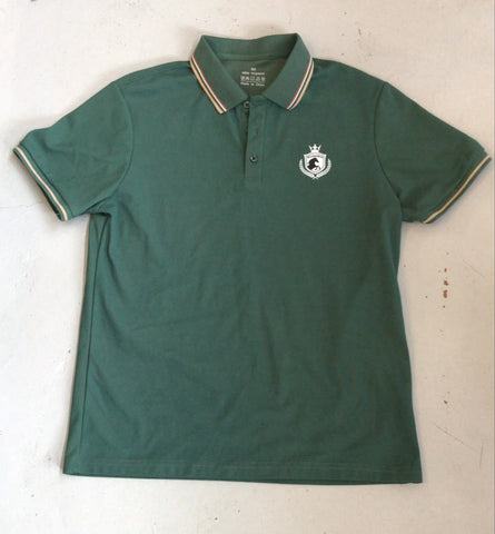 2nd Hand Wilderness Polo Shirt/ Hunter Green/ Medium