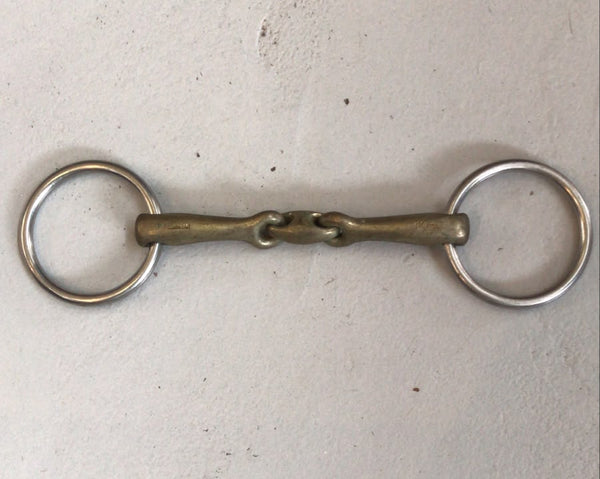 2nd Hand Genuine KK Elliptical Link Snaffle/ 12.5cm