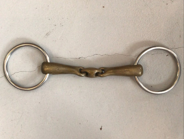 2nd Hand Genuine KK Elliptical Link Snaffle/ 14.5cm